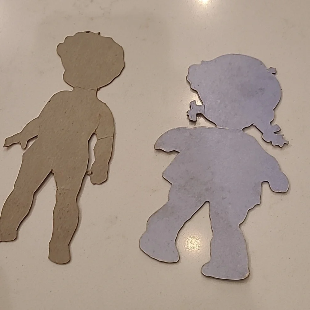 Vintage Little Kid Cut outs